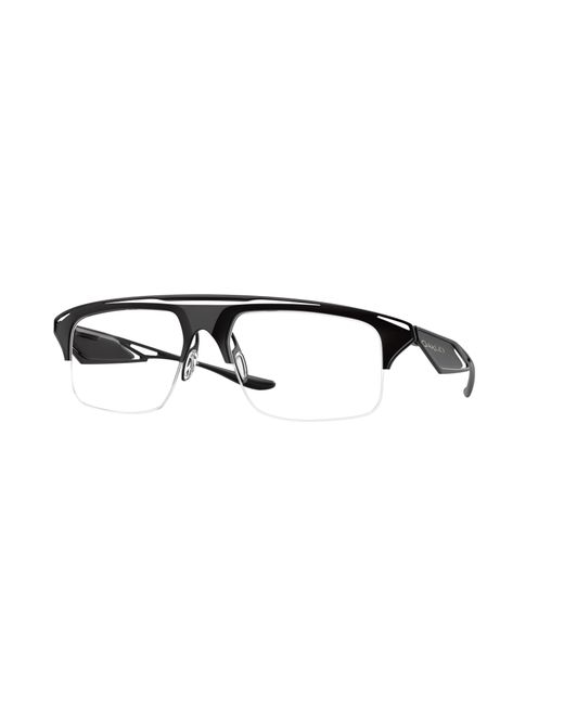Oakley Black Ox5093 Valdosta 509301 Optical Frames Titanium Transparent Squared Normal for men