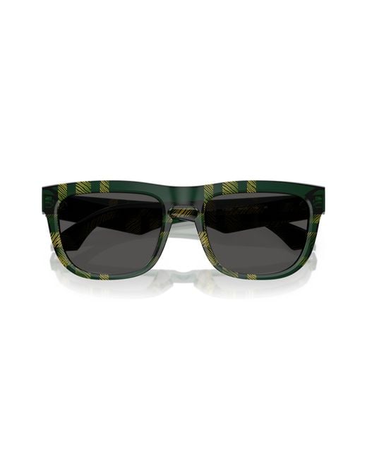 Burberry Black Be4431U 412587 Sunglasses Acetate Squared Normal for men