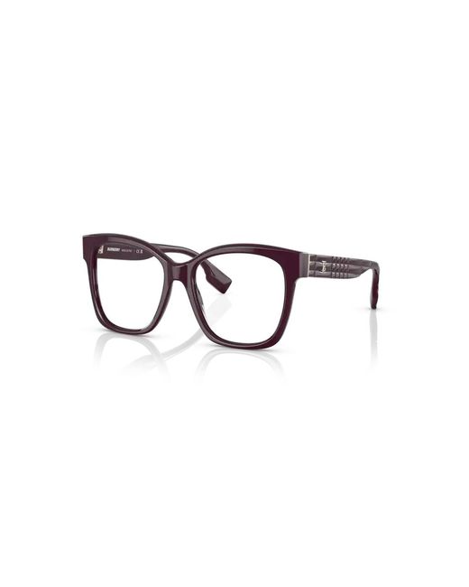 Burberry Black Be2363 Sylvie 3979 Optical Frames Acetate Transparent Squared Normal