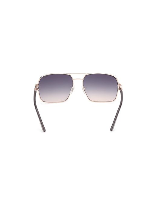 Guess Black Gu00159 28W Sunglasses Metal Squared Normal