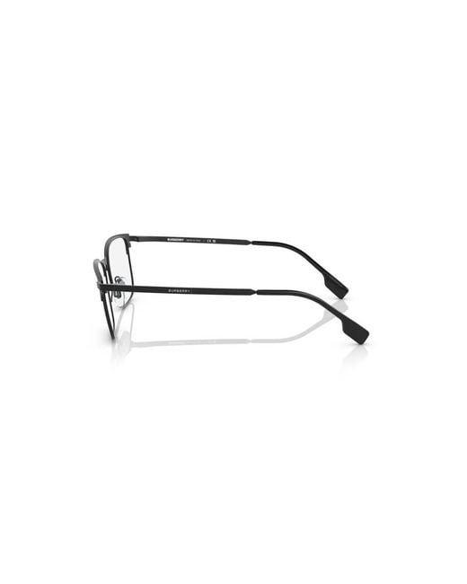 Burberry Black Be1372 Malcolm 1007 Optical Frames Metal Geometric for men