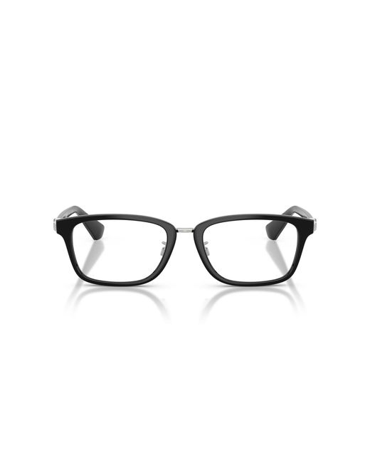 Burberry Black Be2437D 3001 Optical Frames Injected Squared Normal for men