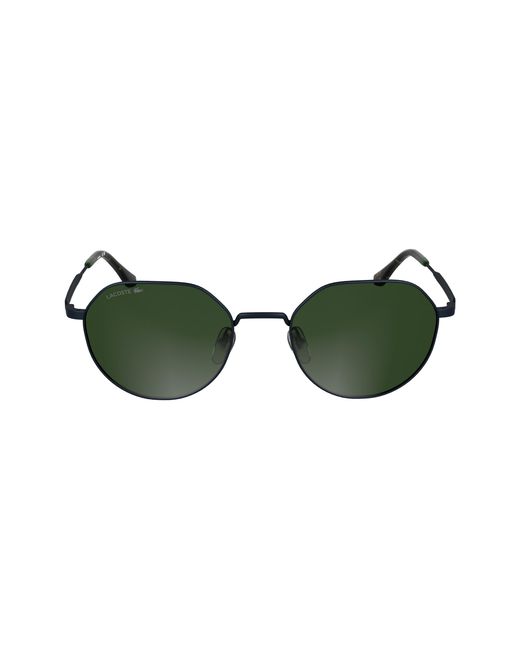 Lacoste Black L268S 410 Sunglasses Metal Squared Normal