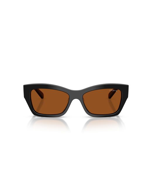 Vogue Eyewear Black Vo5658Su W44/73 Sunglasses Acetate Butterfly Normal
