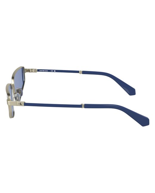 Calvin Klein Black Ckj25200S 718 Sunglasses Metal Cat Eye Normal