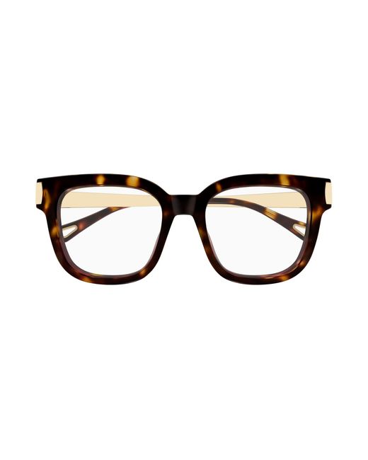 Chloé Black Ch0353O 002 Optical Frames Acetate Transparent Squared