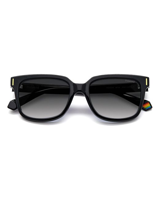 Polaroid Black Pld 6191/S 807/Wj Sunglasses Plastic Squared Polarized Shaded