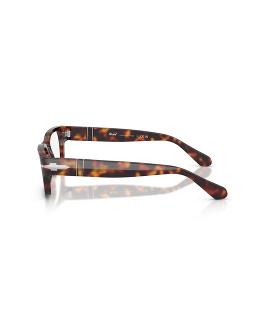 Persol Black Po3399V 24 Optical Frames Acetate Transparent Squared Normal