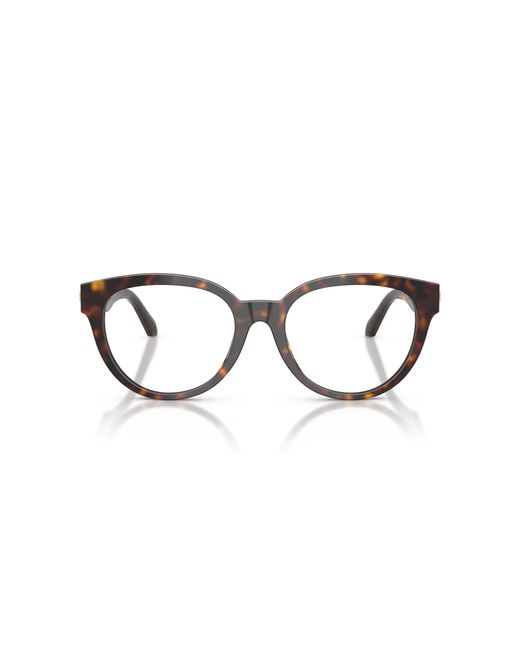 Versace Black Ve3384 108 Optical Frames Acetate Round Normal