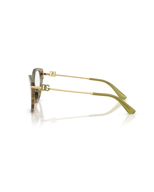 Dolce & Gabbana Black Dg3438 3475 Optical Frames Acetate Transparent Butterfly Normal