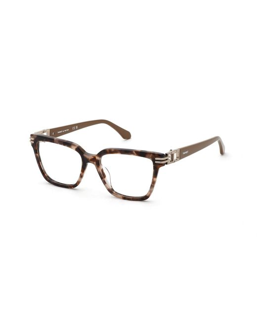 Twinset Black Vtw124 0Xap Optical Frames Acetate Squared