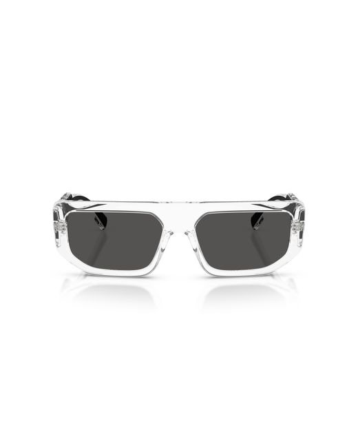 Dolce & Gabbana Black Dg6203 313387 Sunglasses Injected Squared Normal