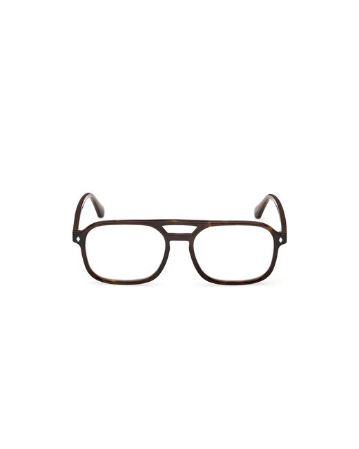 Web Black We5473 052 Optical Frames Acetate Squared Normal for men