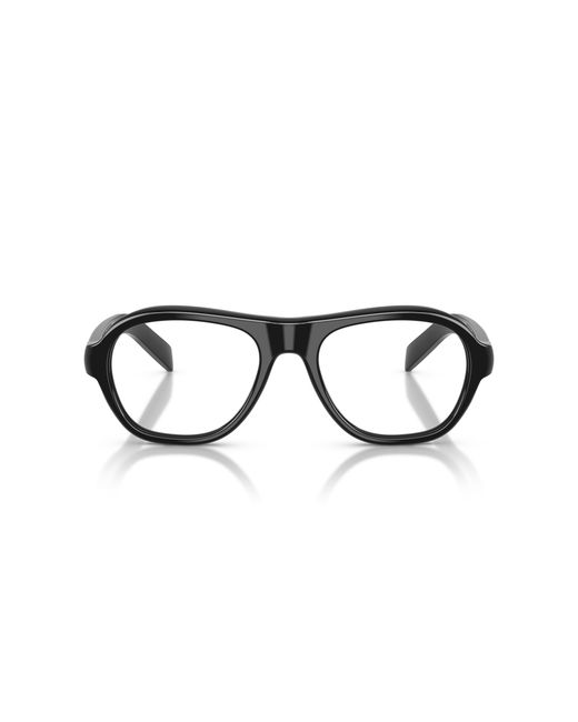 Prada Black Pr C12V 16K1O1 Optical Frames Acetate Pillow Normal