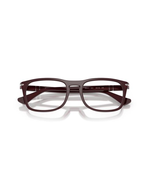 Persol Black Po3344V 1241 Optical Frames Acetate Pillow Normal