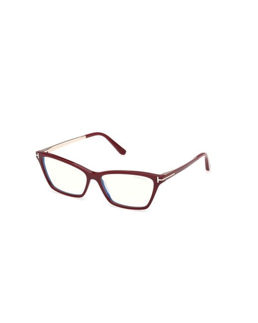 Tom Ford Black Ft6135-B 069 Optical Frames Acetate Butterfly Normal