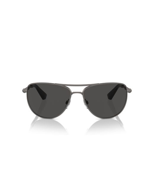 Burberry Black Be3149 131687 Sunglasses Metal Pilot Normal