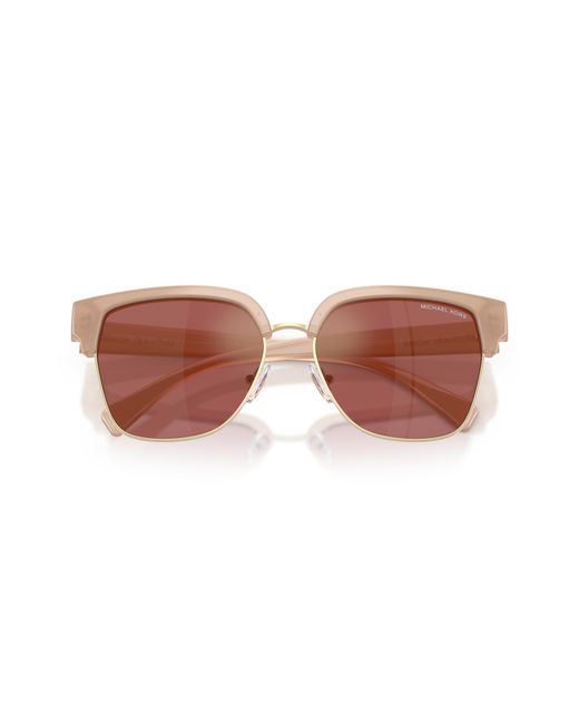 Michael Kors Black Mk2262 St. Eustatius 4038E4 Sunglasses Injected Squared Normal