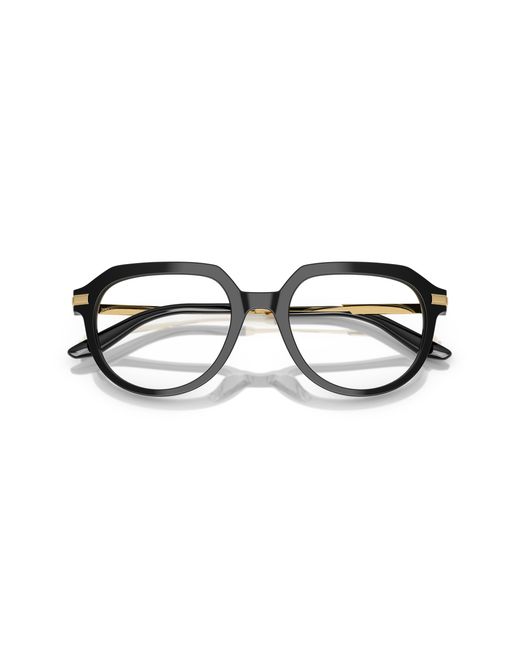 Dolce & Gabbana Black Dg3402 501 Optical Frames Acetate Transparent Pantos Normal for men