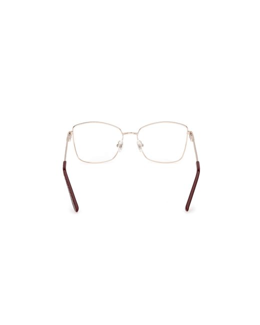 Guess Black Gu50170 033 Optical Frames Metal Squared Normal
