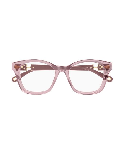 Chloé Black Ch0334O 003 Optical Frames Acetate Transparent Cat Eye