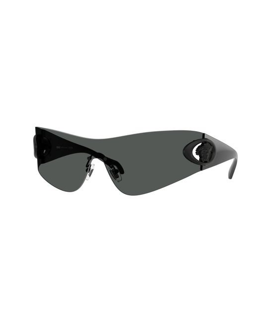 Versace Black Ve2280 143687 Sunglasses Metal Pillow Normal for men