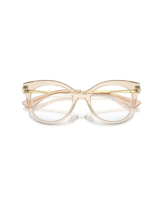 Dolce & Gabbana Black Dg3392 3432 Optical Frames Acetate Transparent Butterfly Normal