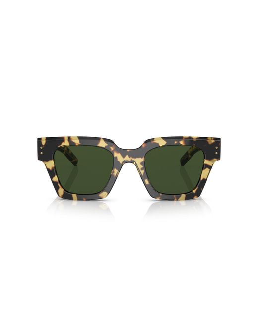 Dolce & Gabbana Black Dg4413 337552 Sunglasses Acetate Squared Normal for men