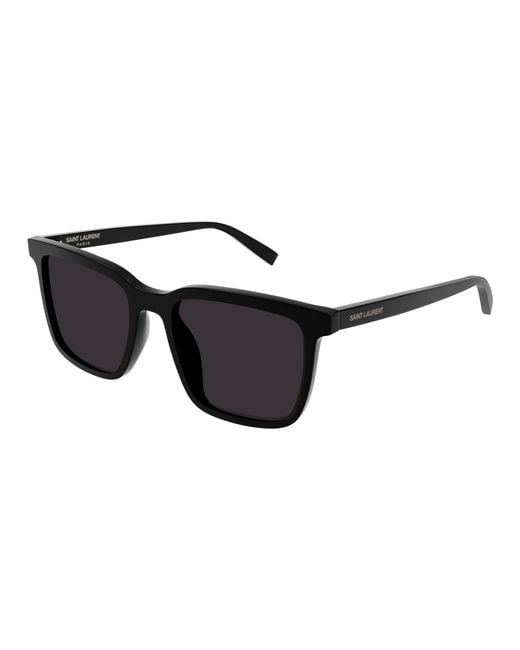 Saint Laurent Black Sl 500 001 Sunglasses Acetate Squared for men
