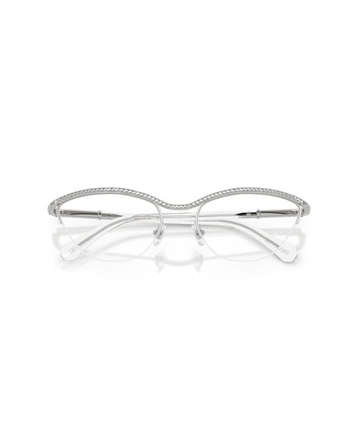 Swarovski Black Sk1026 4001 Optical Frames Metal Round Normal
