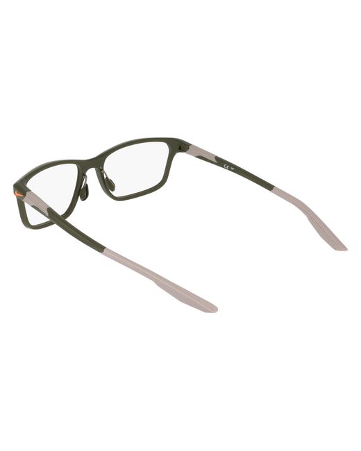 Nike Black 7405 315 Optical Frames Bio-Injected Squared Normal for men