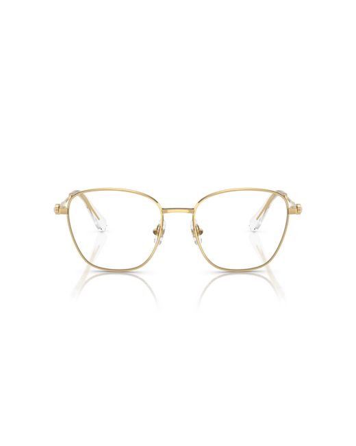 Swarovski Black Sk1019 4004 Optical Frames Metal Squared Normal