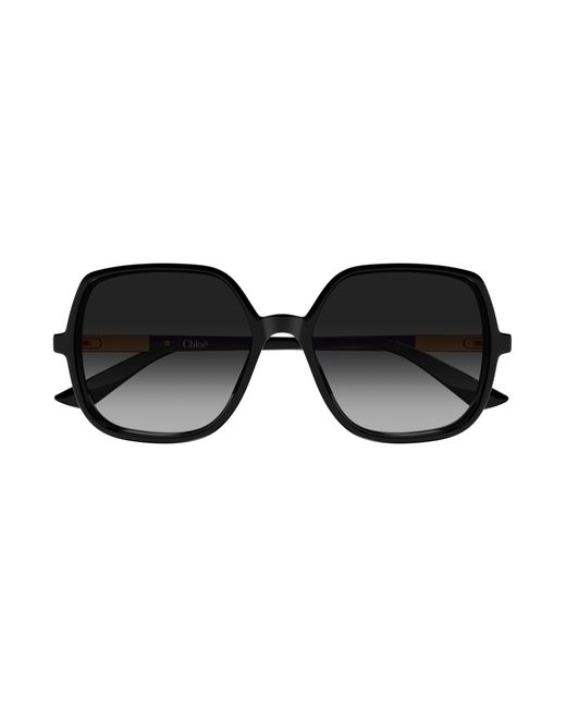 Chloé Black Ch0362S 001 Sunglasses Acetate Geometric