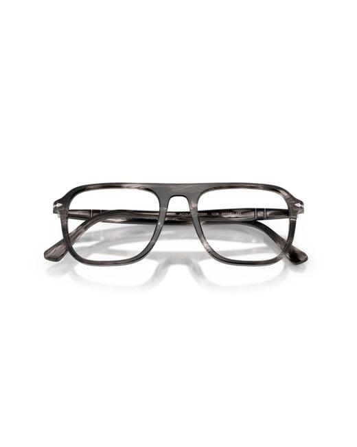 Persol Black Po3359V Jacques 1238 Optical Frames Acetate Transparent Squared Normal