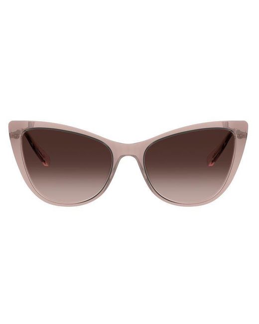 Moschino Black Mol062/S Fwm/Ha Sunglasses Acetate Cat Eye Normal Shaded