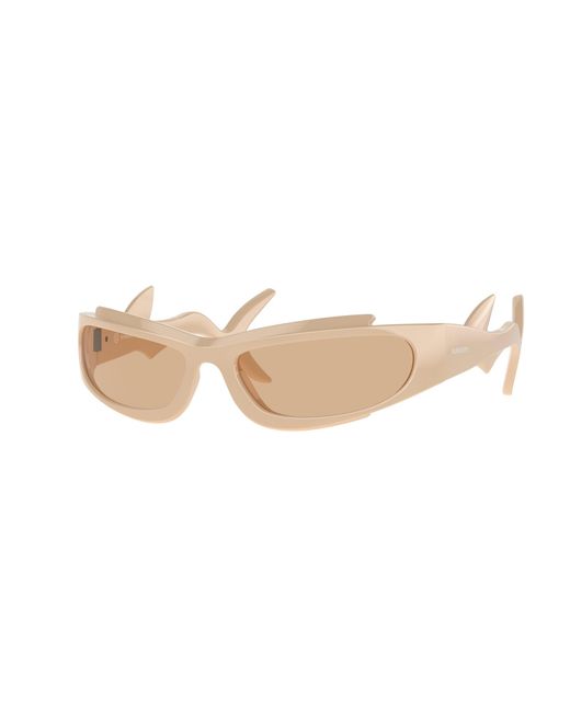 Burberry Black Be4399 407873 Sunglasses Injected Geometric Normal