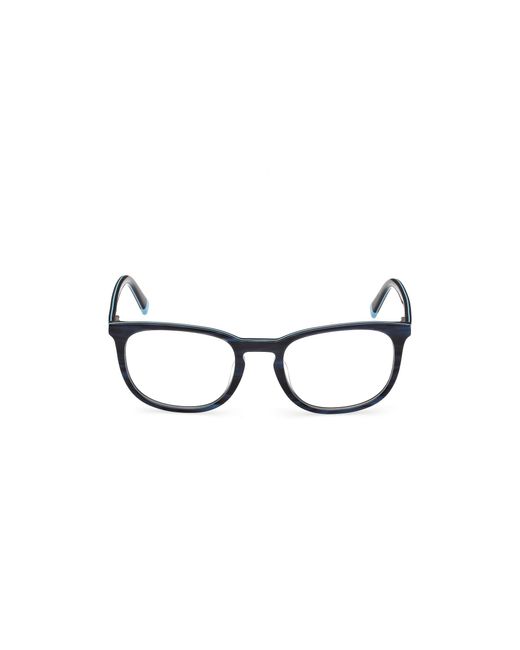 Timberland Black Tb50096-H 064 Optical Frames Acetate Round Normal for men