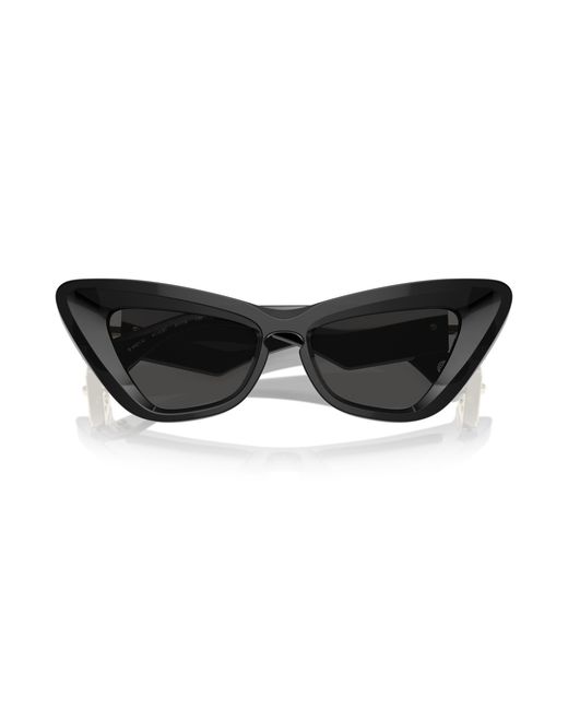 Burberry Black Be4421U 411287 Sunglasses Acetate Cat Eye Normal