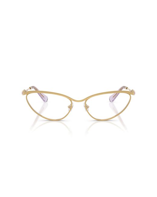 Swarovski Black Sk1027 4036 Optical Frames Metal Cat Eye Normal