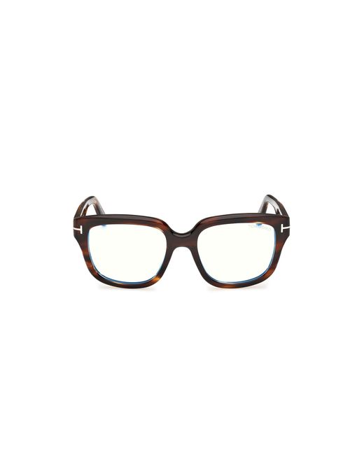 Tom Ford Black Ft6094-B 055 Optical Frames Acetate Squared Normal