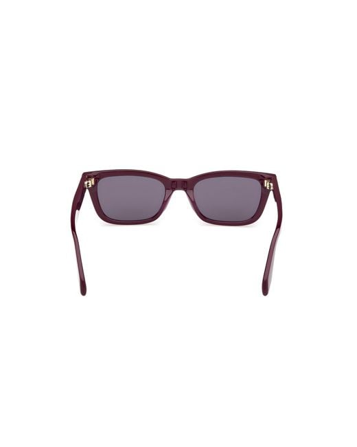 Adidas Black Or0117 81U Sunglasses Acetate Bordeaux Squared Normal