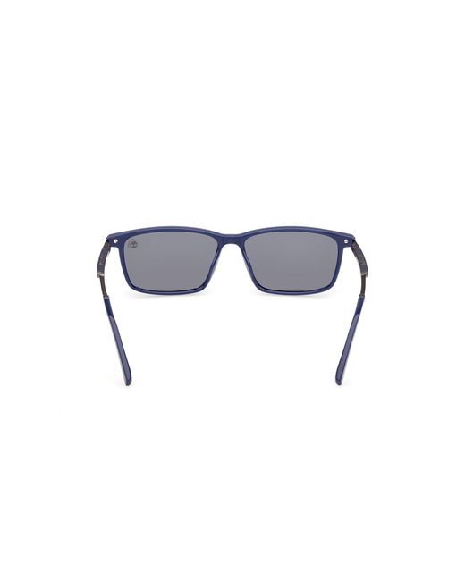 Timberland Black Tb00071 90D Sunglasses Injected Squared Polarized for men