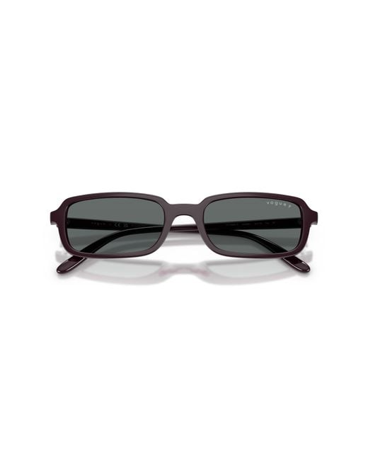 Vogue Eyewear Black Vo5666S 242681 Sunglasses Nylon Pillow Polarized