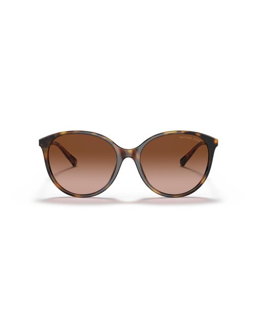 Michael Kors Black Mk2168 Cruz Bay 39043B Sunglasses Acetate Round Normal Shaded