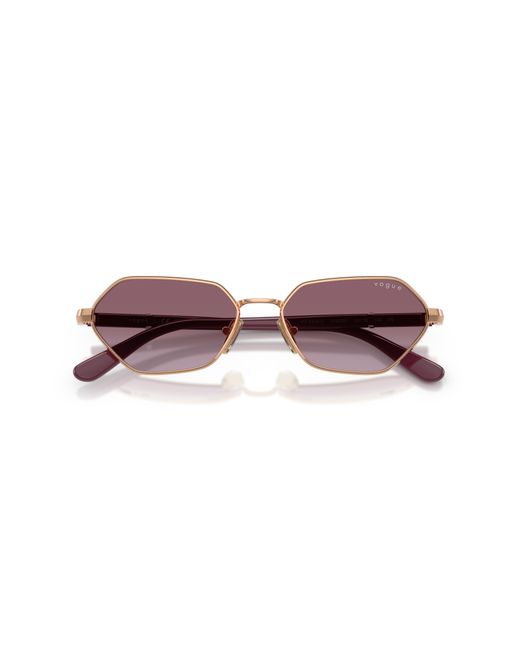 Vogue Eyewear Black Vo4349S 51528H Sunglasses Metal Butterfly Normal Nuanced
