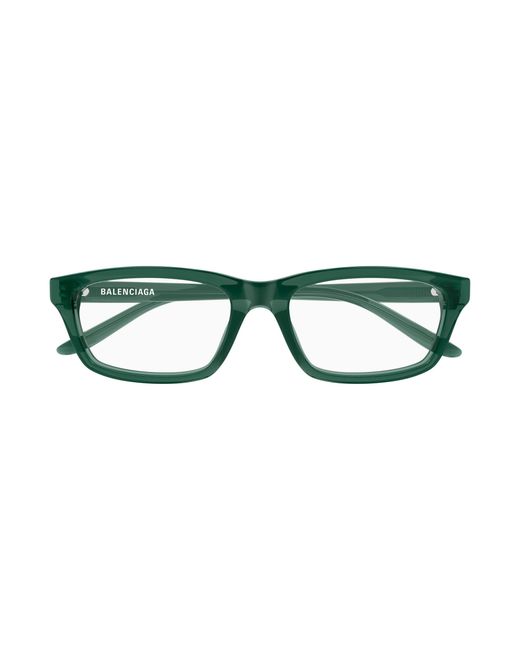 Balenciaga Black Bb0439O 007 Optical Frames Acetate Transparent Squared for men