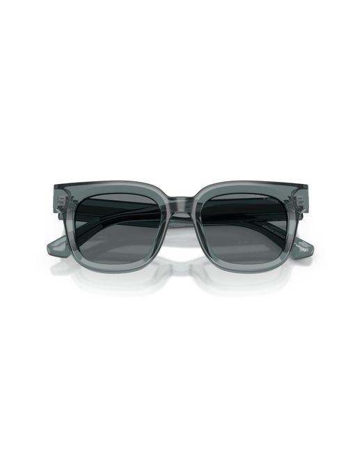Emporio Armani Black Ea4271 636480 Sunglasses Acetate Geometric Normal