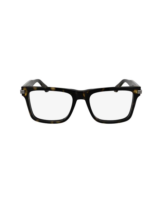Calvin Klein Black Ck25514 235 Optical Frames Acetate Squared Normal for men