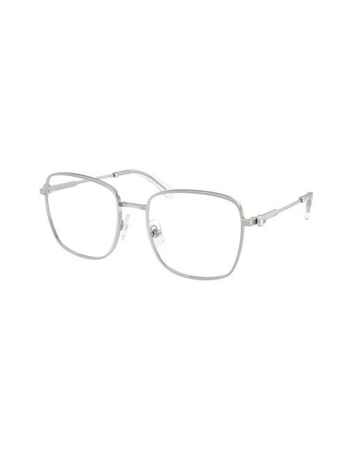 Swarovski Black Sk1036 4001 Optical Frames Metal Transparent Squared Normal