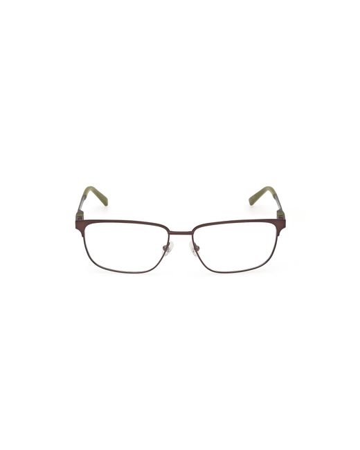 Timberland Black Tb50027 049 Optical Frames Metal Squared Normal for men